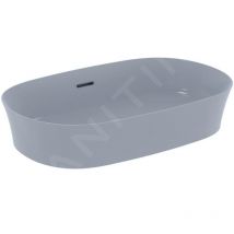 Ideal - Standard Ipalyss - Lavabo à poser, 600x380 mm, avec trop-plein, Powder E1397X8
