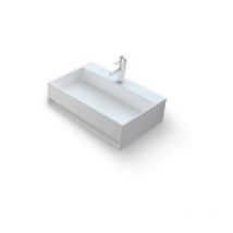 Ambra - celia - lavabo rectangular suspendido - Lavabo