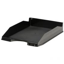 Vassoio da tavolo impilabile Faibo 93 Nero 350x250x65 mm