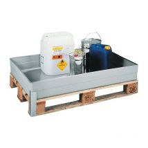 Vassoio di raccolta 150l grp o staffa di montaggio L1200xP800xH165mm Cemo