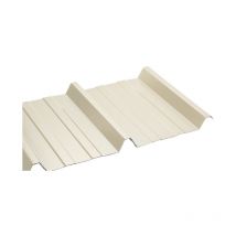 Vassoio in acciaio laccato - Regolamentato 1045 0,63 mm Beige ral 7016, l: 300 cm, l: 105 cm