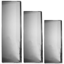 Vassoio pasticceria da Banco acciaio inox aisi 304 certificato Moka CM60x20 per dolci dessert mignon rettangolare in acciaio teglia gastronomia