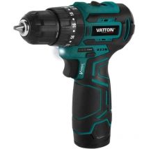 12V bürstenloser Bohrhammer 1 Akku 2,0Ah - Vatton
