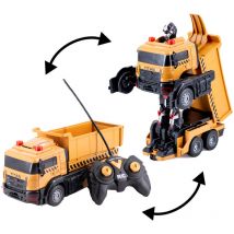 Vaunt Remote Control Transforming Toy Dump Truck Radio Control Dumper V0406008