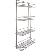Vs Besenschrankhalterung 395 X 922 X 175 Mm Stahldraht Silber