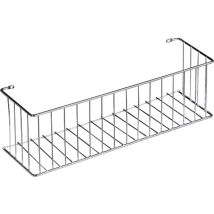 Vs Putzmittelkorb 332 x 100 x 105 mm Stahldraht Silber