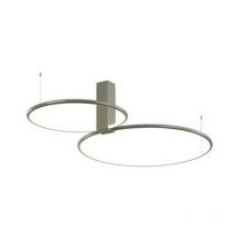 Vavla led Plafón led 60W 3000K Aluminio Gris