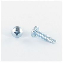 Vis autoperceuse Tête cylindrique bombée tcb Phillips 4.2X9.5 Filet tôle Acier zingué-1 piece