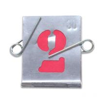 6565 Stampi Zinco Numeri 30mm - VBW