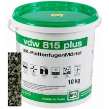 Vdw 815 plus 2K-Fugenmörtel Basalt, 10 Kg