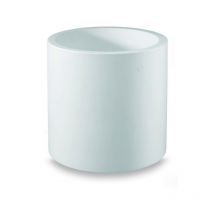 Vase cylindrique Cosmos 35 cm - Chocolat
