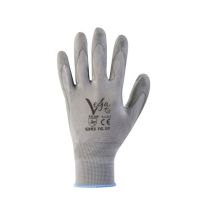 Guanti da lavoro g/905 supporto nylon grigio e poliuretano, taglie disponibili 10