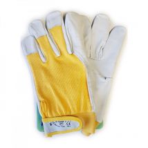 Guanti da lavoro g/520 supporto pelle di suino e cotone, taglie disponibili 9