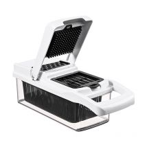 Vegetable Chopper - Food Chopper - Onion Chopper - Vegetable Slicer & Spiralizer - Veggie Chopper with Container - Kitchen Gadgets - Home Essentials