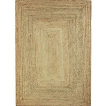 VEGETAL JUTE - Tapis de couloir en jute tressé naturel 80x300