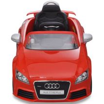 Kalisse - inlife Voiture avec télécommande pour enfants Audi tt rs Rouge