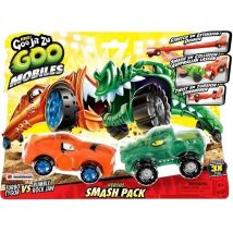 Moose Toys - Véhicules miniatures goo mobiles - turbo tyger vs rumbler jaw