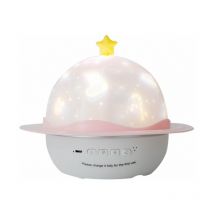 Veilleuse Bébé Projecteur Etoile 360° Rotation Blanc Silumen