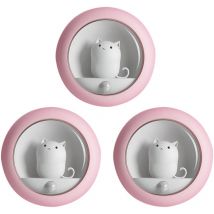 Yzmrbdqc - Veilleuse de capteur de mouvement de chat mignon, veilleuse led rechargeable, petite veilleuse usb lampe de chevet