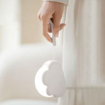 Veilleuse Enfant Lampe Nuage de Nuit Maternité Lampe Chevet Rechargeable Chambre Bébé Cadeau Nouveau-né Fille