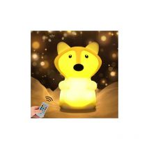 Aurianne - Veilleuse rechargeable pour enfants, veilleuse led pour filles, lampe de chevet en silicone tactile pour chambre d'adulte, décoration de