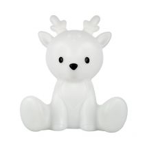 Ac-deco - Veilleuse Fabian 33cm Mr Maria Blanc