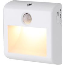 Bewegungsmelder-nachtlichter Mit Europäischem Stecker, Dimmbarem Led-licht, Warmweißem Umgebungslicht, 3 Modi, Für Schlaf- Und Wohnzimmer.