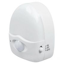Veilleuse led avec détecteur de mouvement pentatech AN03 33324 led blanc