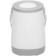 Veilleuse multifonction colorée avec haut-parleur musical/mode radio, lampe de camping d'extérieur Bluetooth-co