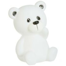 Veilleuse ourson H14 blanc