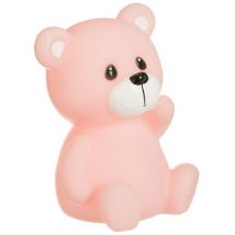 Veilleuse ourson H14 rose