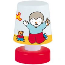 Veilleuse poussoir multicolore T'choupi - 11.5 cm