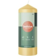 Vela De Pilar Bolsius Selgros111 - Avena Beige, 42 Horas De Duración
