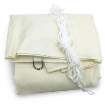 Terre Jardin - Vela de sombra triangular Gris 5 mètres