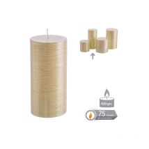 Vela Dec. 14Cm Cil Combustion 75 Horas Oro Juinsa