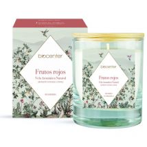 Biocenter - Vela natural Frutos rojos - cera vegetal y aceites esenciales 200 gr