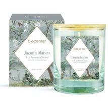 Biocenter - Vela natural Jazmín blanco - cera vegetal y aceites esenciales 200 gr