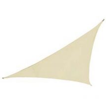 Vela ombreggiante poliestere triangolare beige -mt. 2,9X2,9X2,9