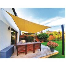 Vela Ombreggiante Rettangolare Col. Beige Mt. 3x4