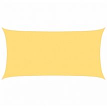 Vela Parasole,Vele ombreggianti,Tenda Parasole Giardino 160 g/m² Beige 2x3,5 m in hdpe BEVS572248 BonneVie