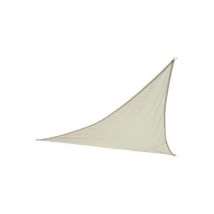 Beiges dreieckiges Sonnensegel 3,6 x 3,6 x 3,6 m 76123