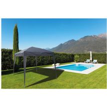 Velador poliester 3X3 m gris - 137293