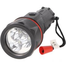 IRUB2LED Gummi-LED-Taschenlampe 2 d Gummi-Batterien - Velamp