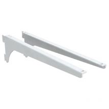 Velano - juego soporte sist.basic 380mm blanco , 0JUEGO juego soporte sist.basic 380mm blanco , 0JUEGO