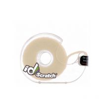 3P design - id-scratch nastro adesivo pre-tagliato bianco in bobina da 2,5 m IDS-BW-BOX-2
