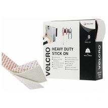 Brand Heavy-Duty Stick On Tape 50mm x 5m White VEL60244 - Velcro