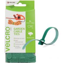 VELCRO Brand ONE-WRAP Fascette da giardino 12mm x 38cm Verde
