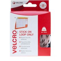 Velcro Stick on Coins Loop Only 19mm White (Pack of 125)