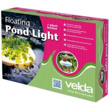 Le d'éclairage de l'étang de Velda avec lampe à del flottante 123507