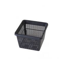 Pflanzkorb plantmand Kunststoff schwarz eckig 23 x 23 cm 141004 - Velda